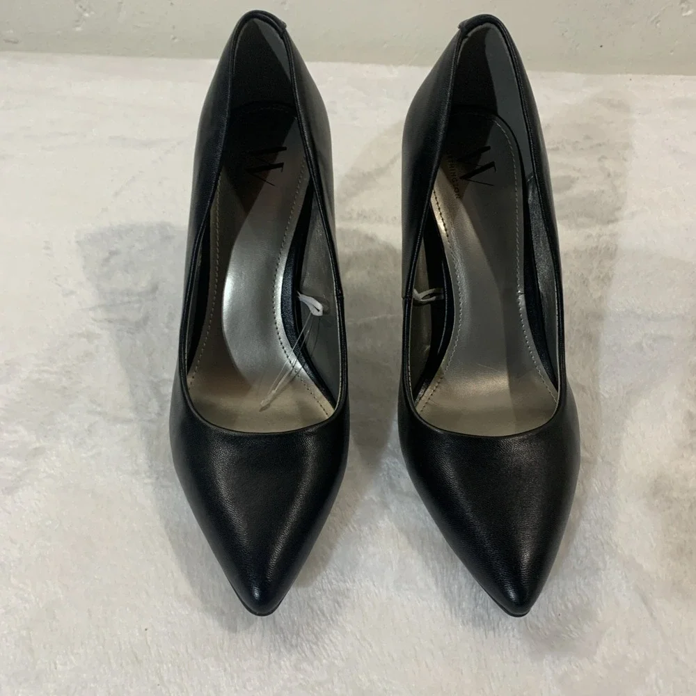 Worthington Wor Zilo Black 3 inch Heels Size 9M Women's Shoes NEW